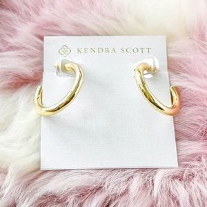 Kendra Scott Gold Colette Hoop Earrings